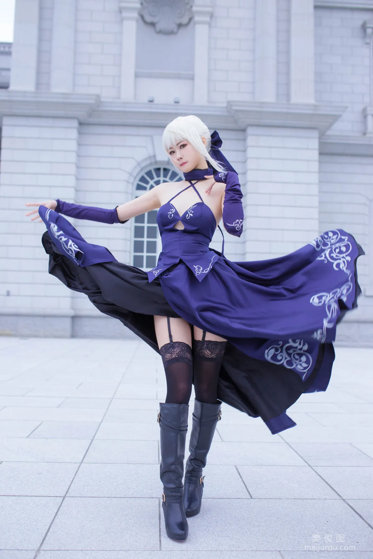 [Cosplay Photos] Coser Xuan-KaYa, Black Jeanne Black Ahoge photo 26