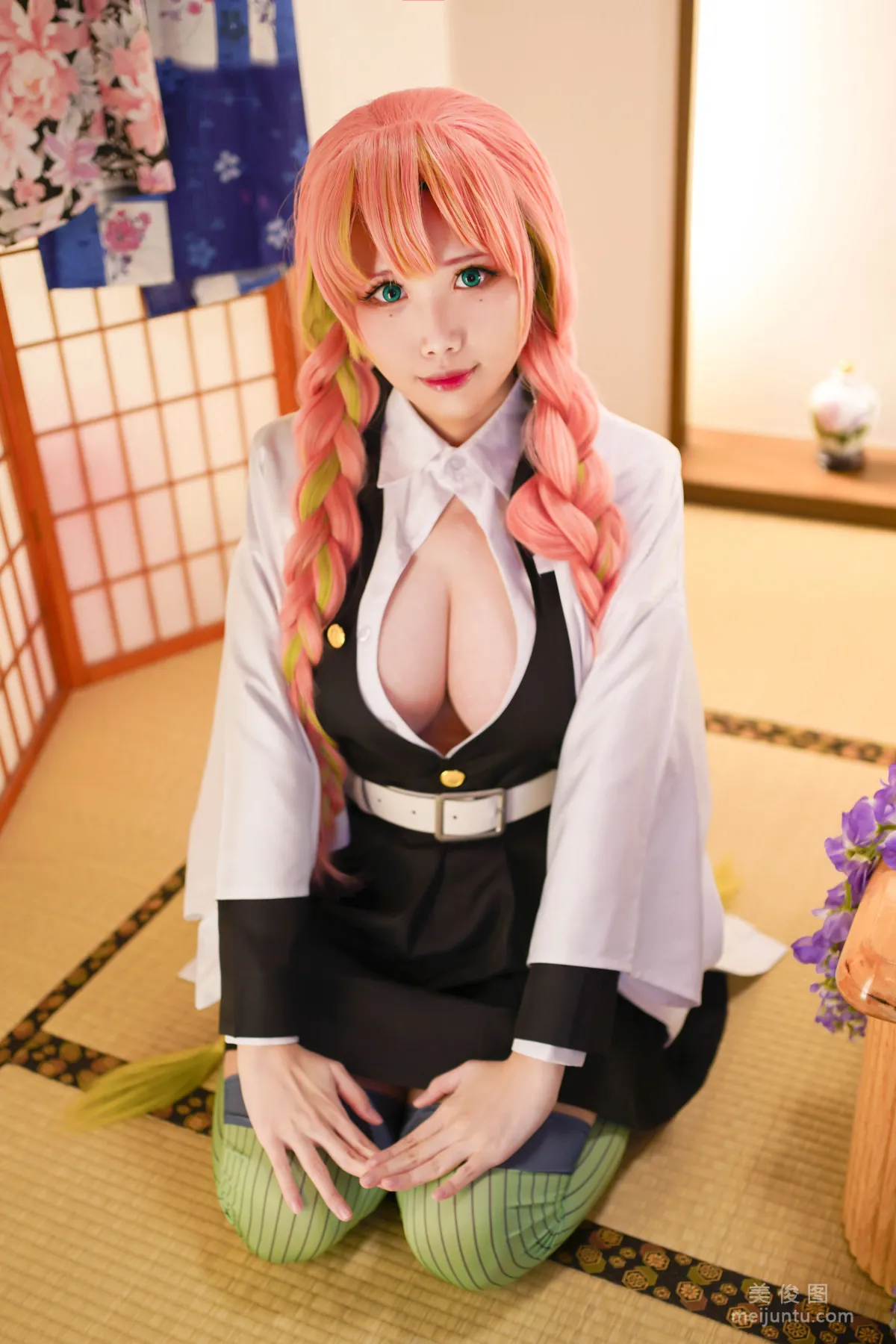 [Cosplay] Xuan KaYa - Demon Slayer Kanroji Photo Set photo 6