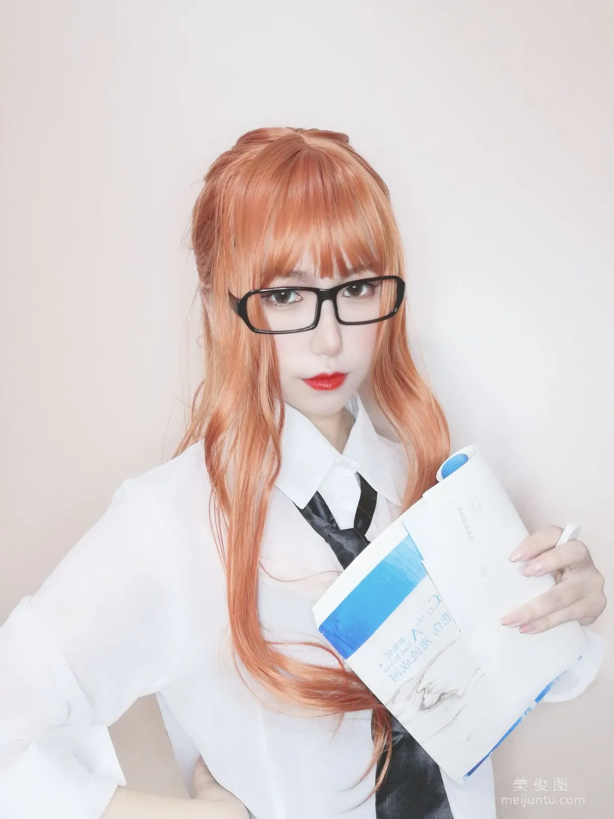 [Cosplay] Yuyuan Youzi SJ, Black Stockings Female Teacher Photo Set photo 4