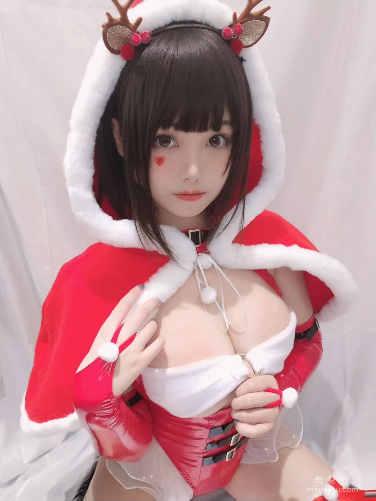 [Cosplay] 萌系小姐姐蜜汁貓裘 - 聖誕自拍 寫真集 12