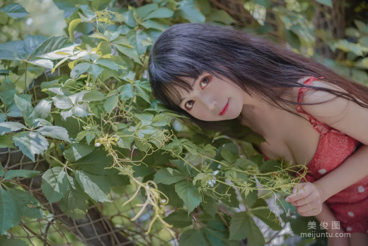 [Cosplay] Big-Eyed Cute Girl Heimaomao OvO - Strawberry photo 5