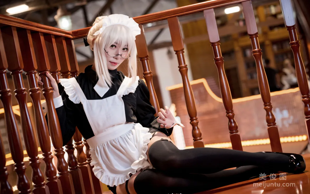 [Cosplay Photo] Money Lengleng - Type 95 Yu Linglong, Black Saber Maid photo 5