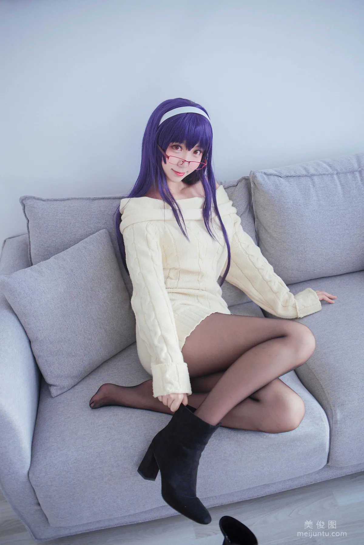 [Cosplay] 人气Coser黑川 - 学姐7