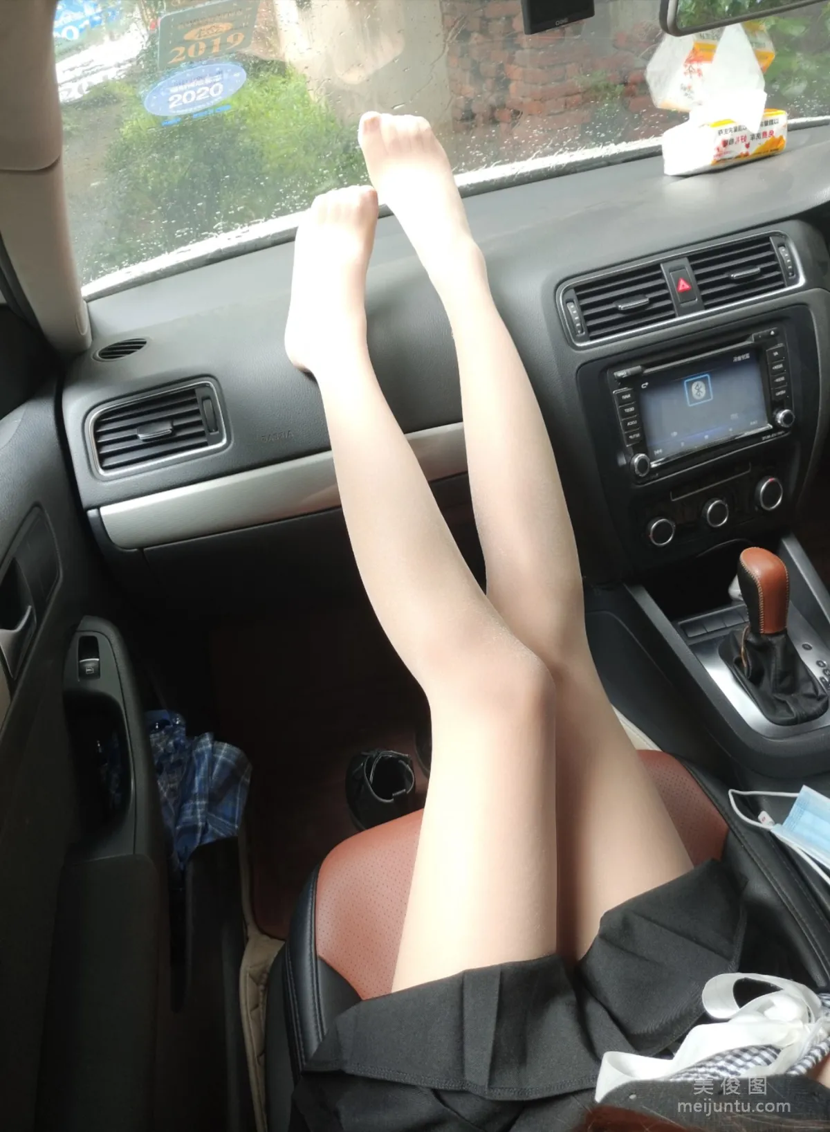 [Cosplay] Cos Girl Xue Qi, Flesh-Colored Stockings Dress photo 8