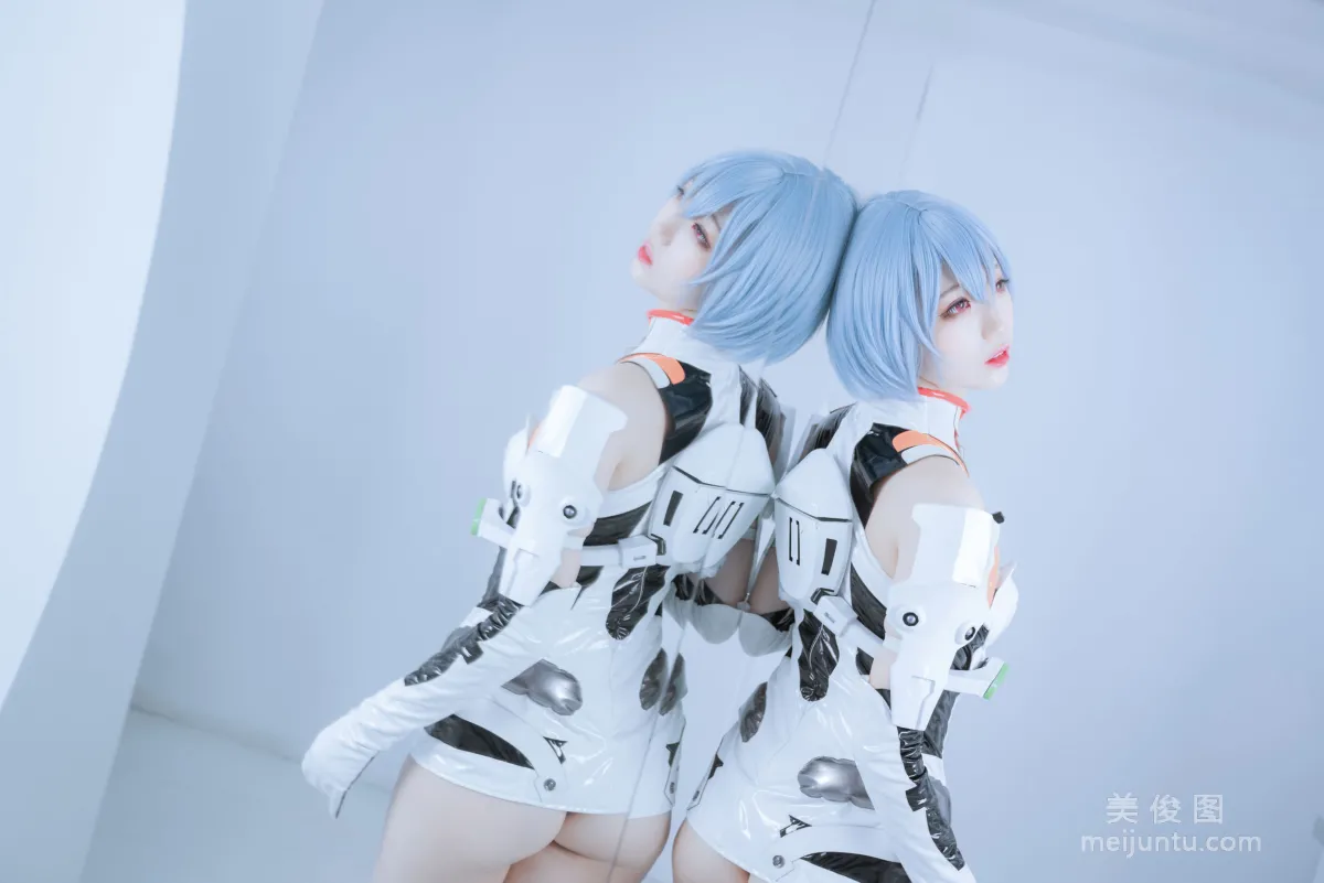[Cosplay] Zhouji Shike Aitu Tu - Ayanami Rei White Battle photo 18