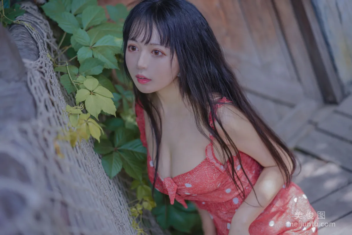 [Cosplay] Big-Eyed Cute Girl Heimaomao OvO - Strawberry photo 16