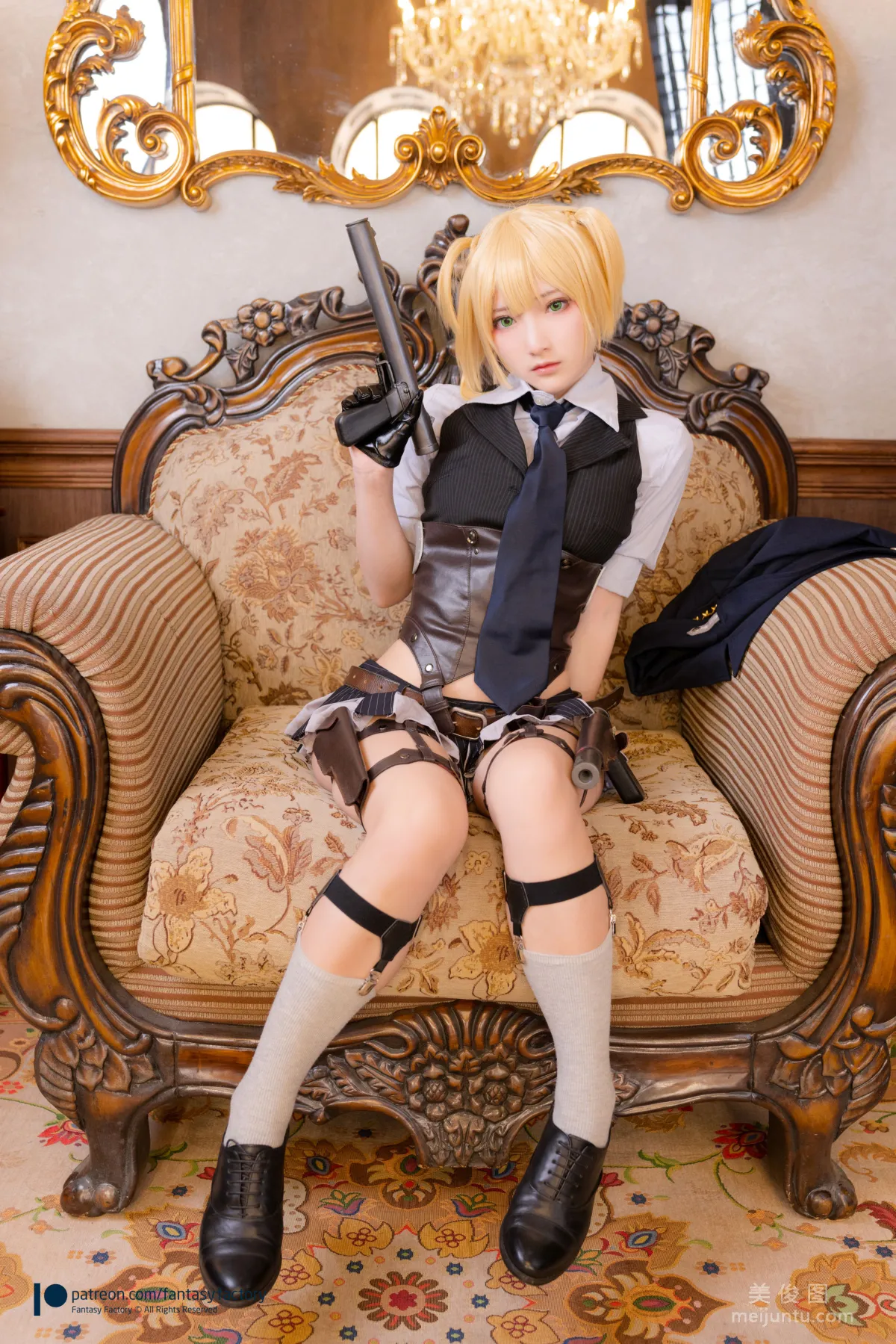 [Cosplay] Xiao Ding, Fantasy Factory, Nurse and School Swimsuit photo 50