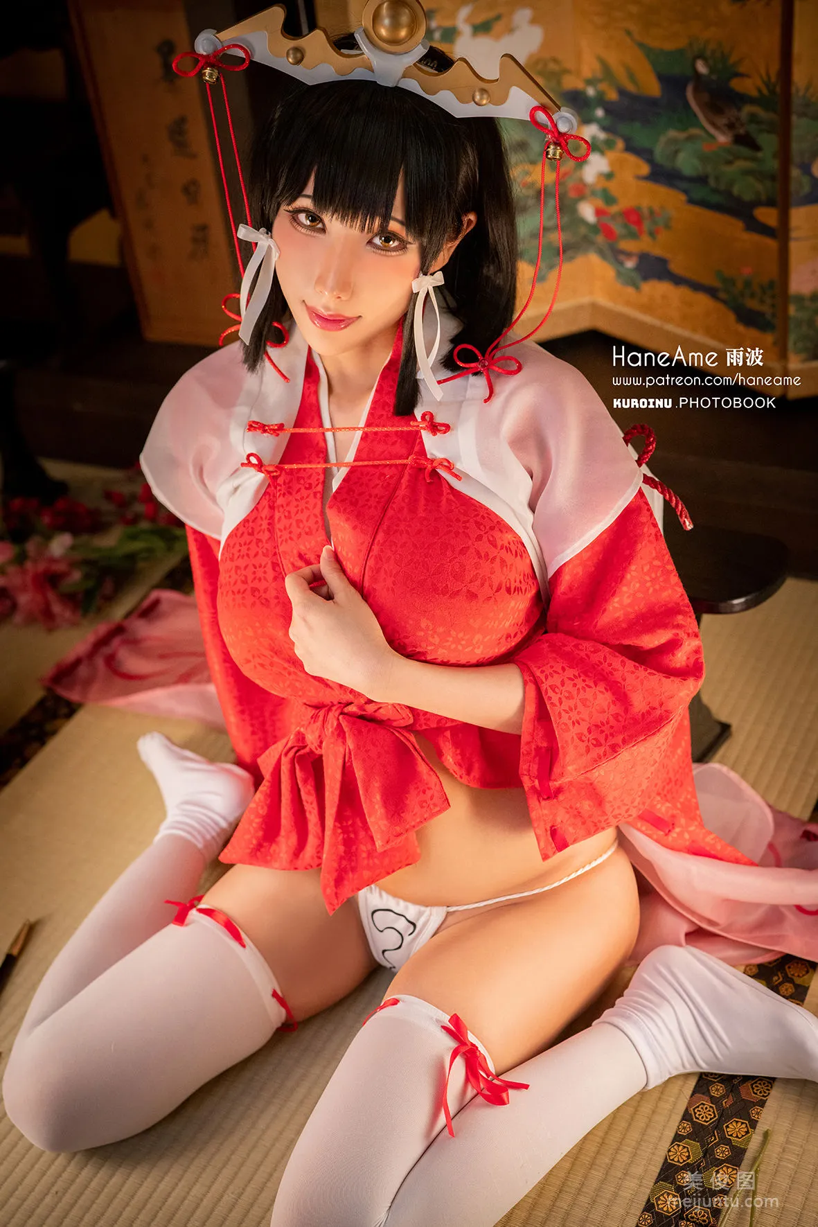 [Cosplay] Hane Ame 雨波 - 黑獸 寫真集 104