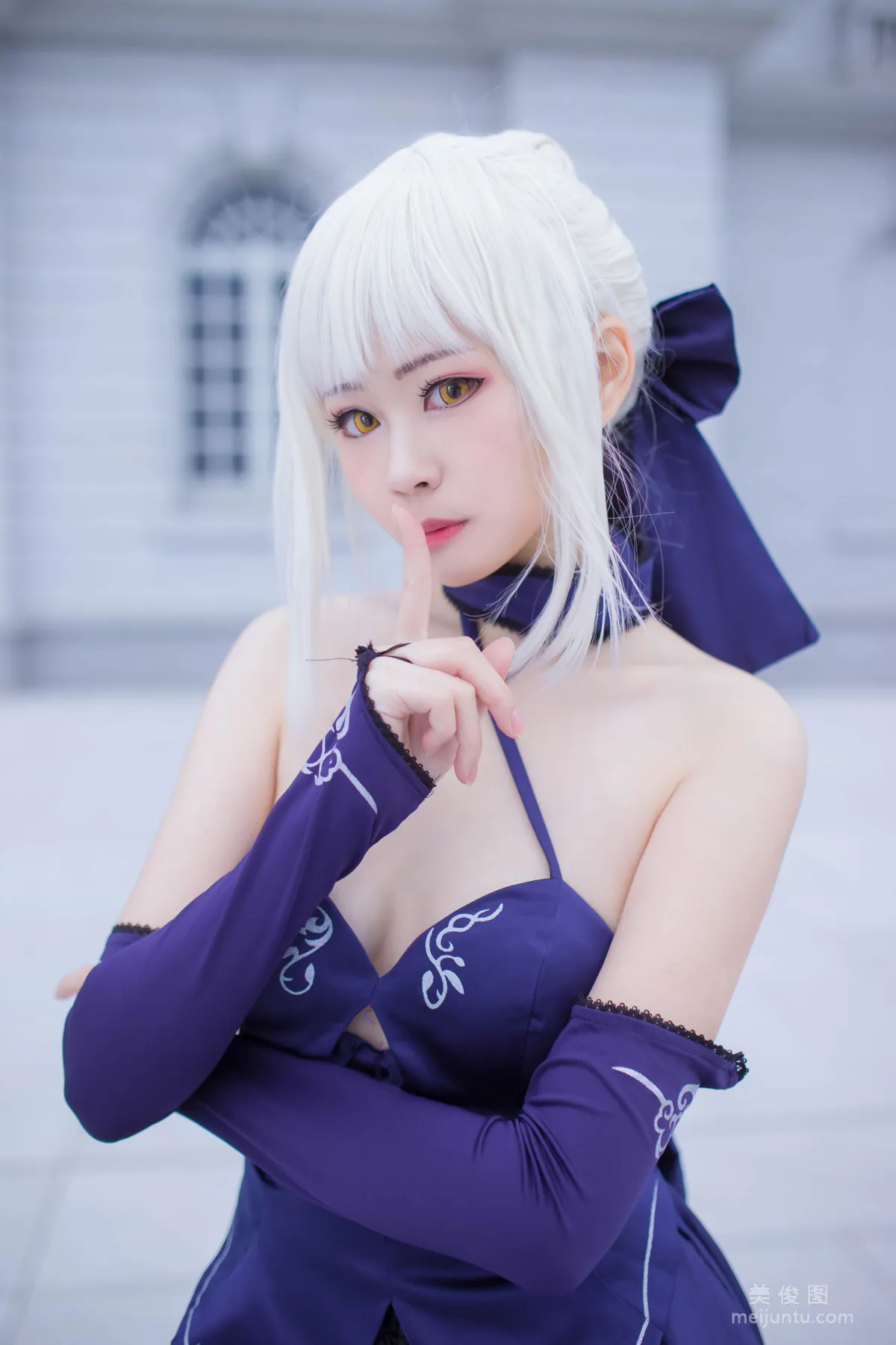 [Cosplay Photos] Coser Xuan-KaYa, Black Jeanne Black Ahoge photo 27