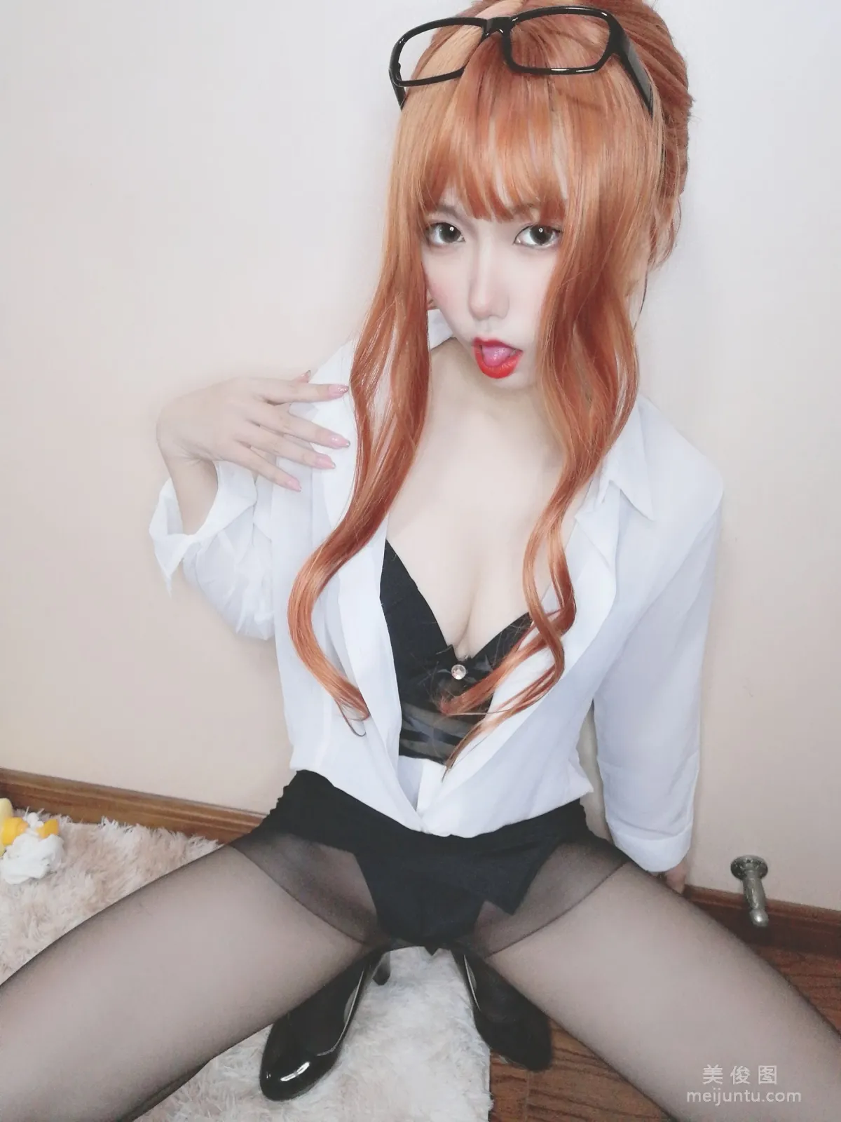 [Cosplay] 芋圆侑子SJ_ - 黑丝女教师 写真集18