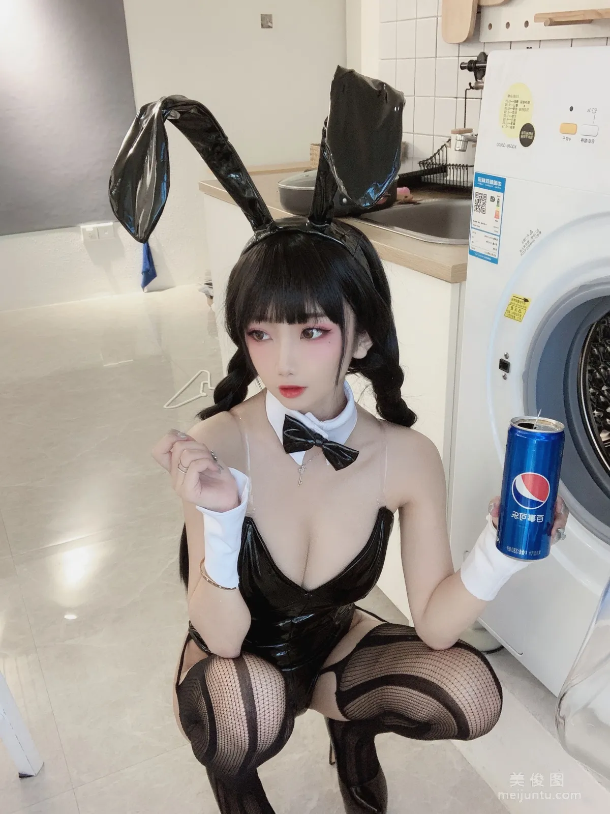 [Cosplay] 鬼畜瑶 - 黑色兔女郎 写真集3