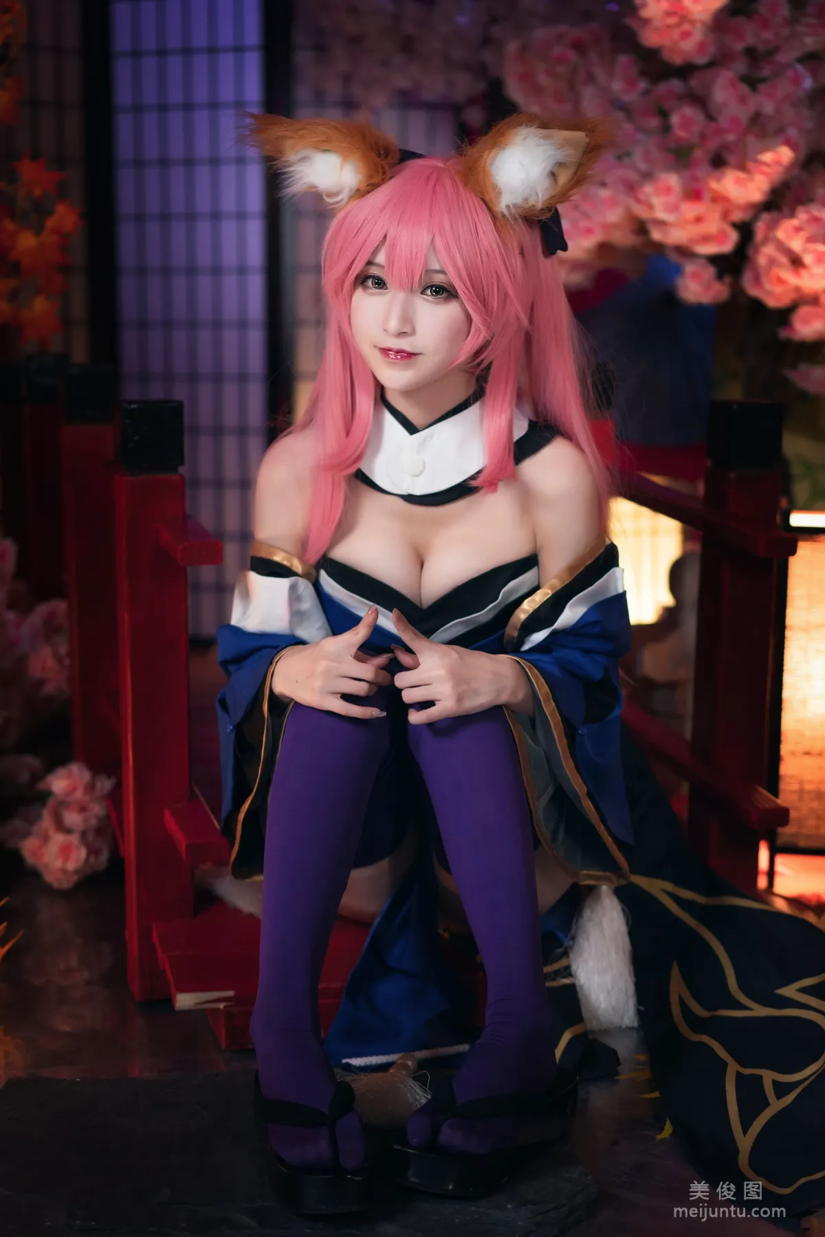 [Cosplay] Anime Blogger Tieban Shaogui Wu w - Tamamo no Mae Original Skin photo 20