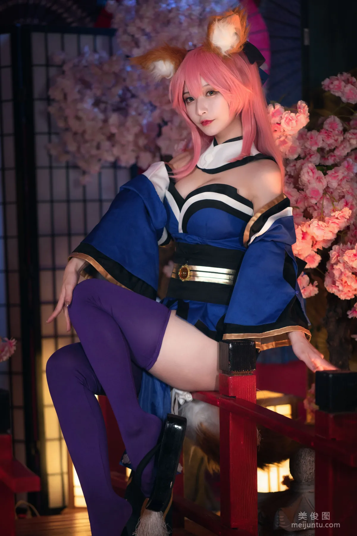 [Cosplay] Anime Blogger Tieban Shaogui Wu w - Tamamo no Mae Original Skin photo 11