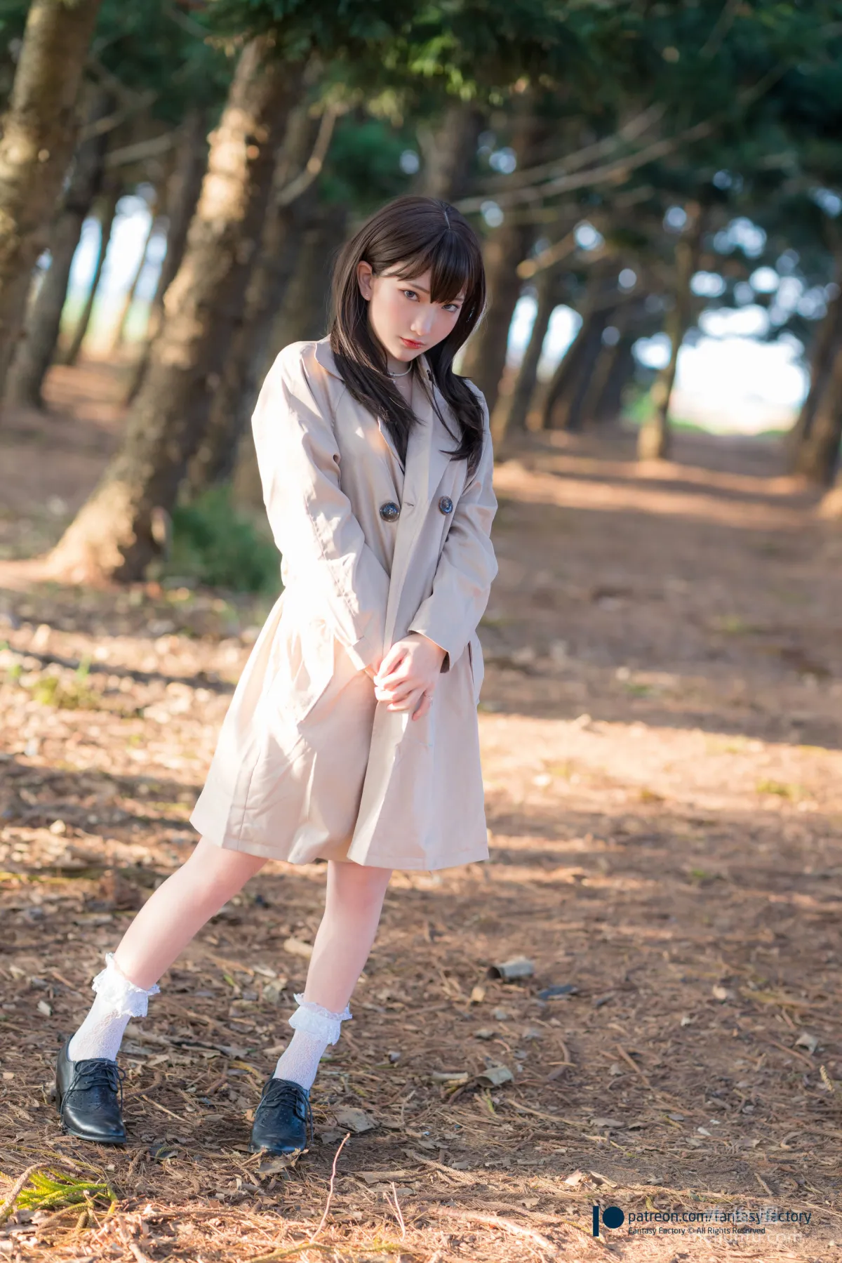 [Cosplay] Xiao Ding, Fantasy Factory - Lace, Maid, Trench Coat photo 83