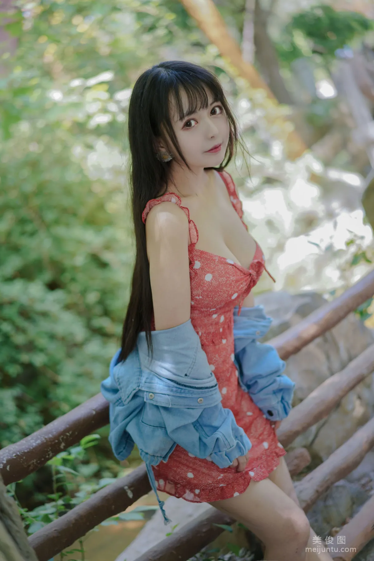 [Cosplay] Big-Eyed Cute Girl Heimaomao OvO - Strawberry photo 31