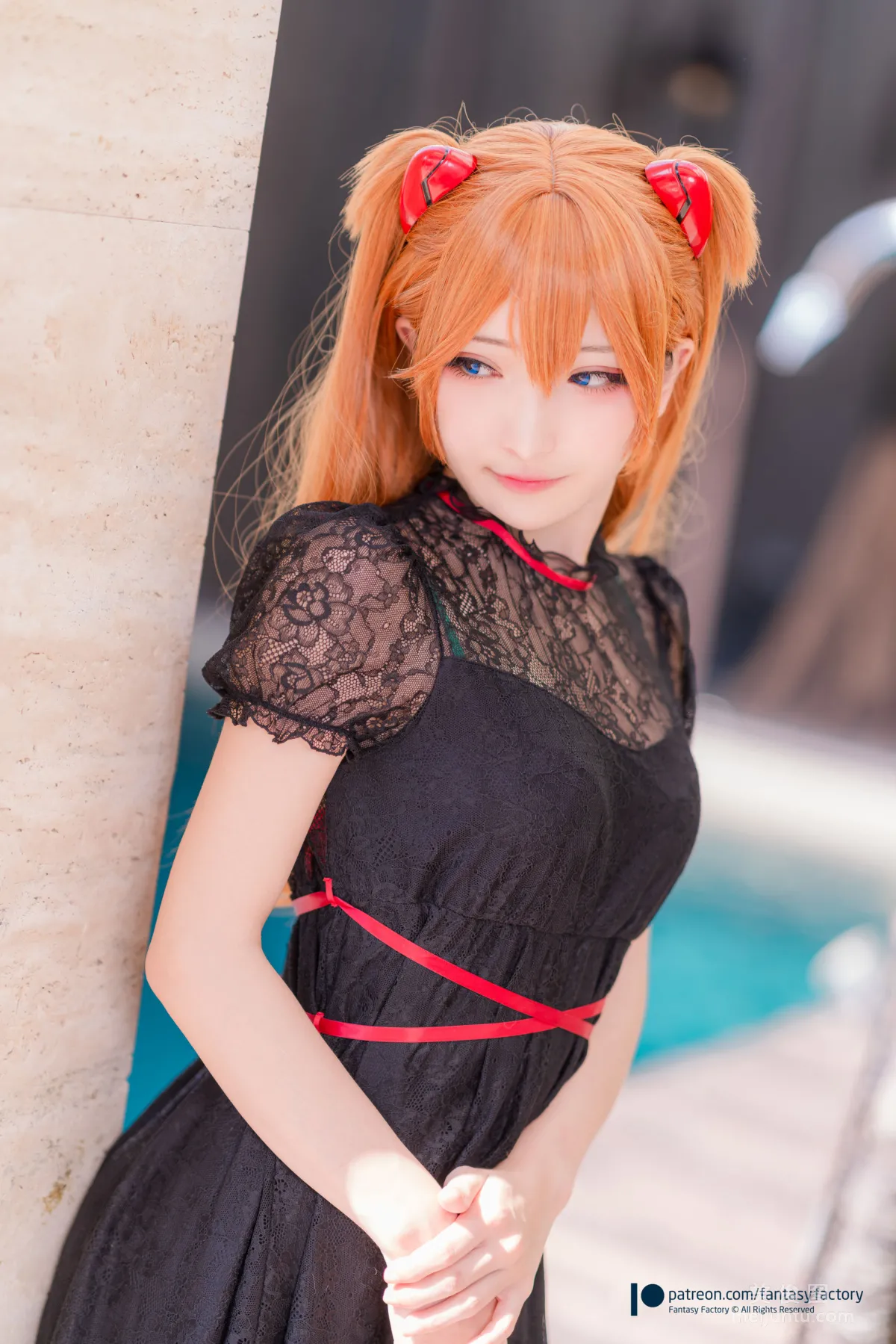 [Cosplay] Xiao Ding, Fantasy Factory - Lace, Maid, Trench Coat photo 24