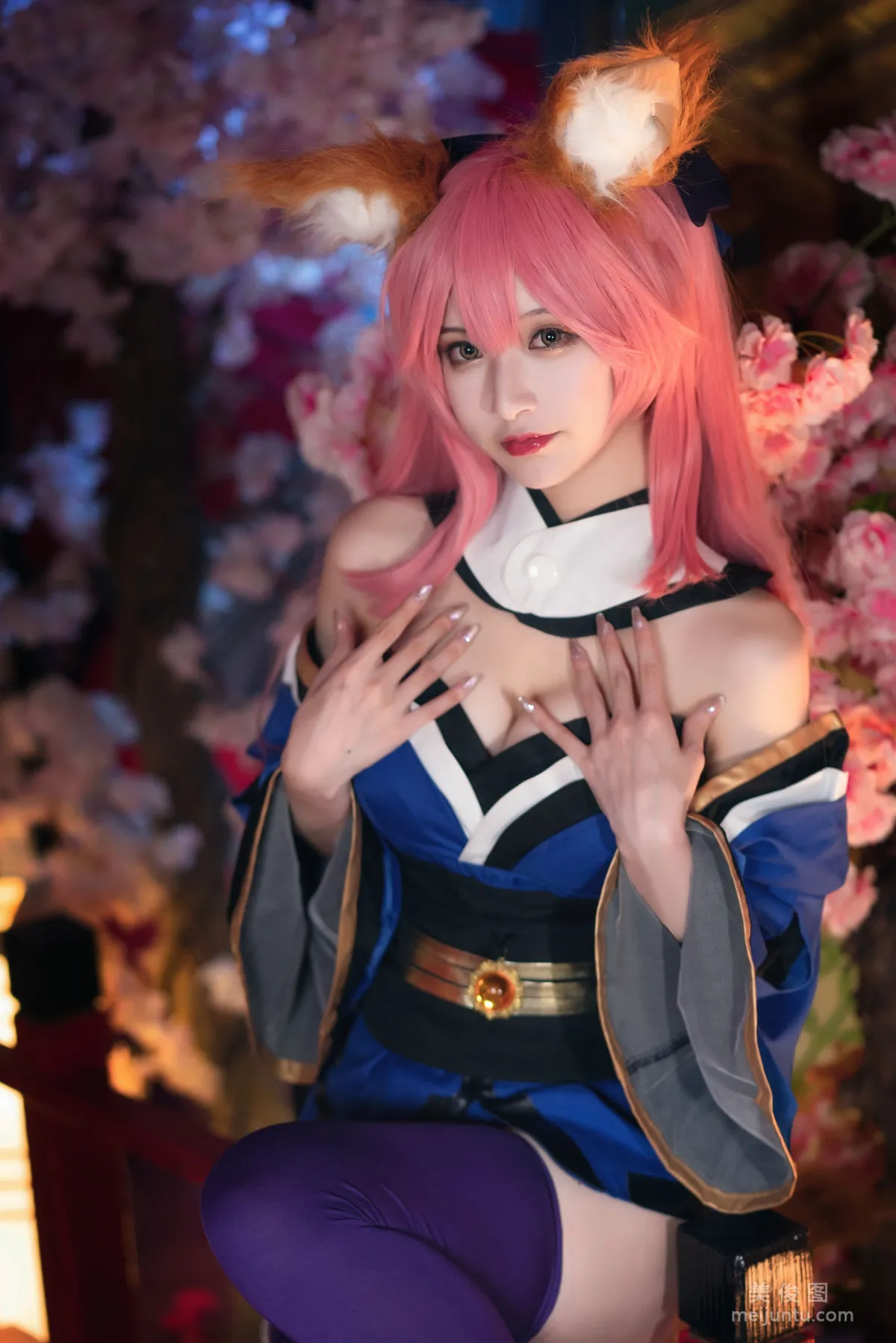 [Cosplay] Anime Blogger Tieban Shaogui Wu w - Tamamo no Mae Original Skin photo 8