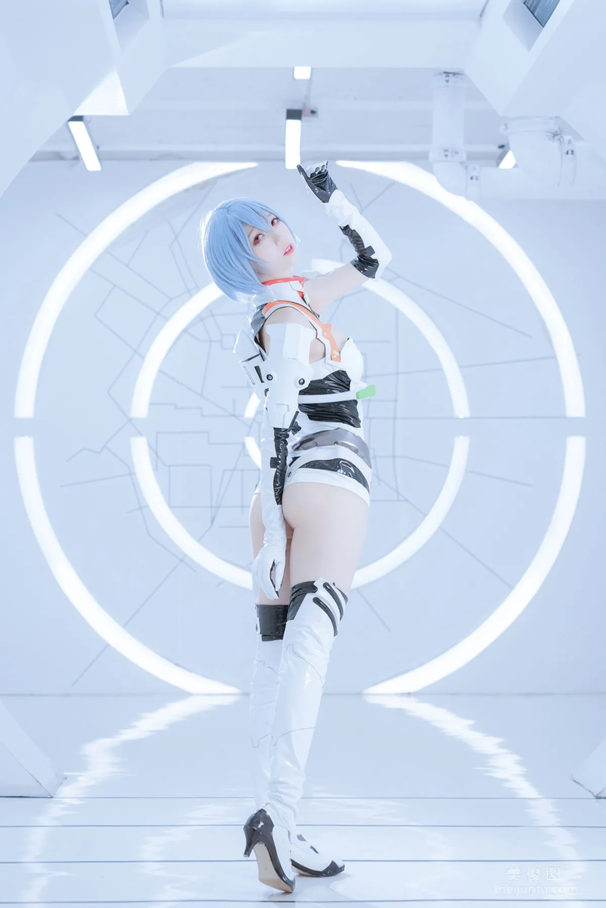 [Cosplay] Zhouji Shike Aitu Tu - Ayanami Rei White Battle photo 19