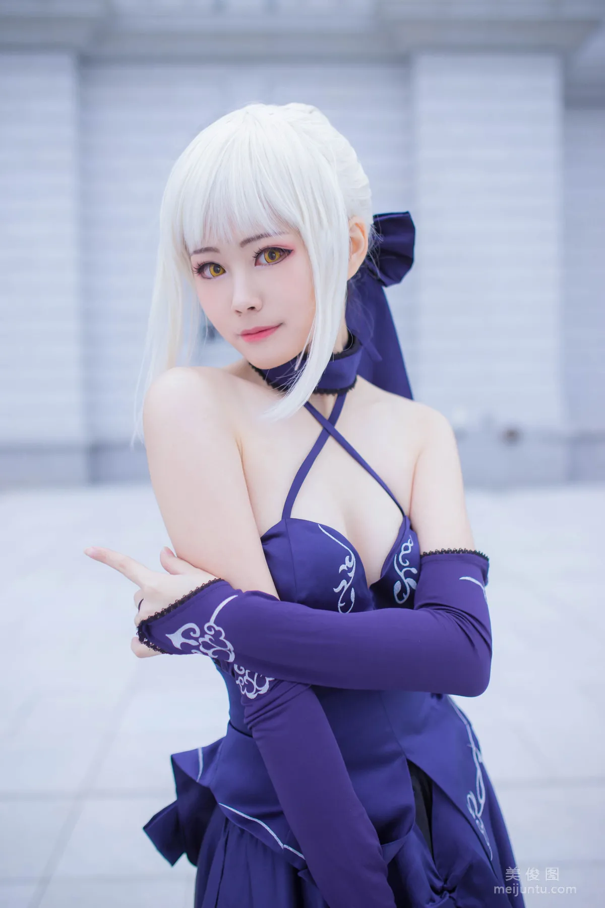 [Cosplay Photos] Coser Xuan-KaYa, Black Jeanne Black Ahoge photo 29