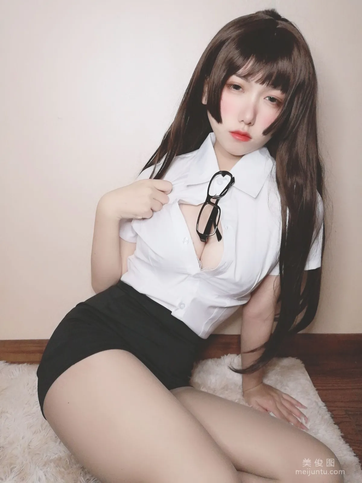 [Cosplay] Yuyuan Youzi SJ, Drunk Little Secretary Photo Set photo 19