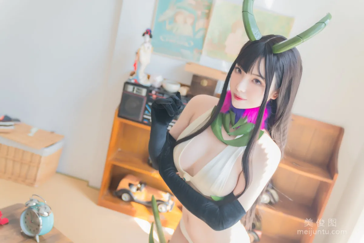[Cosplay] Anime Blogger Wenmei Bujiang Daoli, Demon Sister Photo Set photo 2