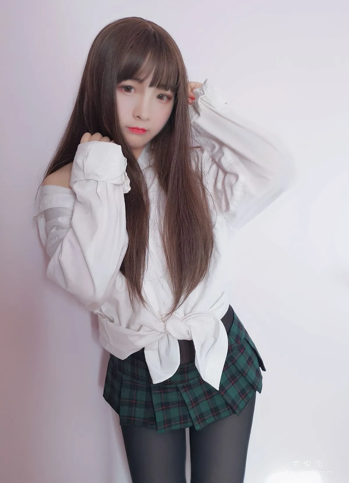 [Cosplay] 2D Beauty Guchuan kagura - Boyfriend Shirt photo 5