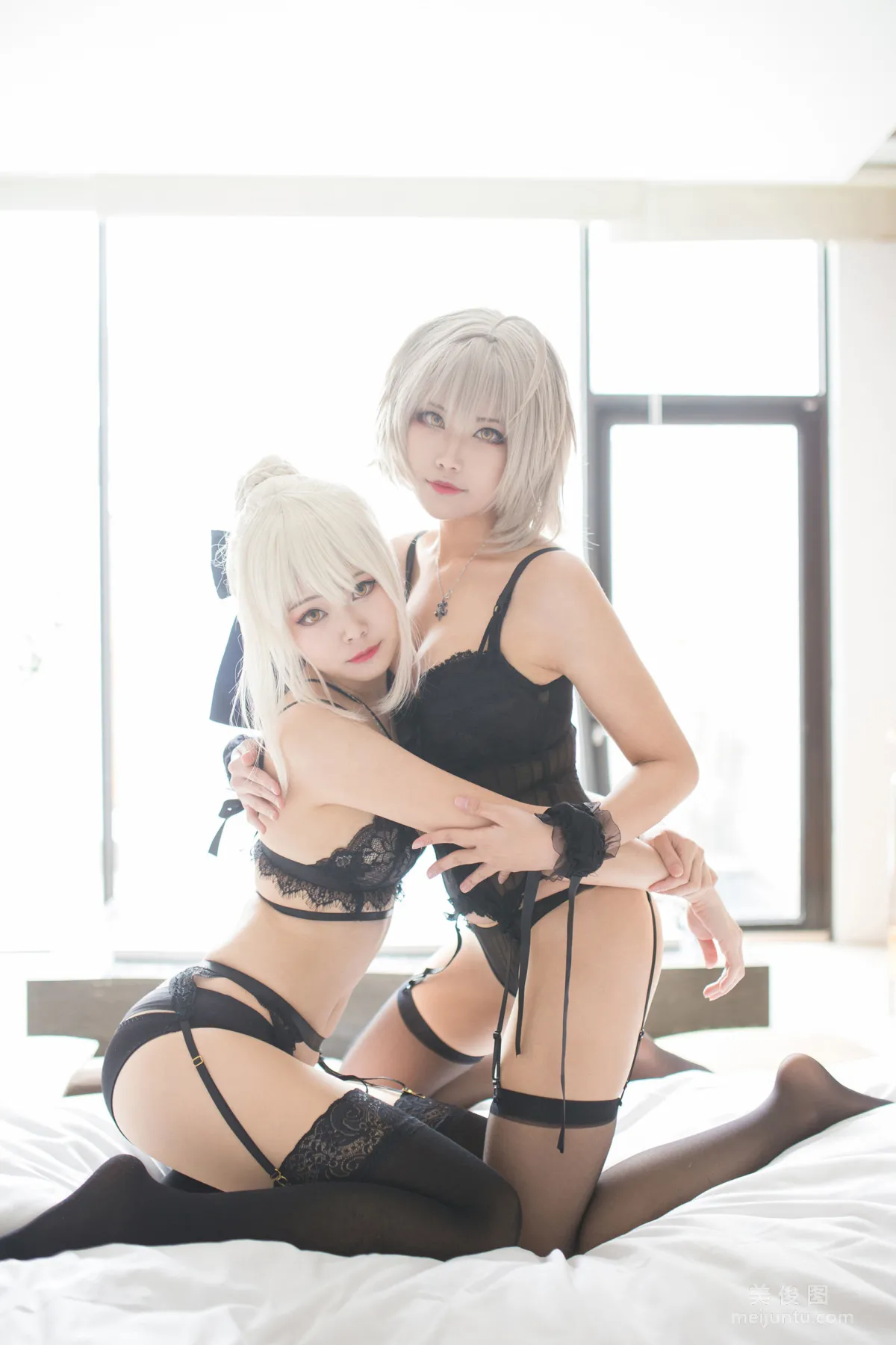 [Cosplay] Xuan KaYa - Black Jeanne Black Alter Lingerie photo 23