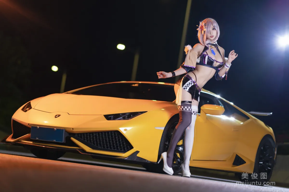 [Cosplay] 周叽是可爱兔兔 - 玛修赛车1