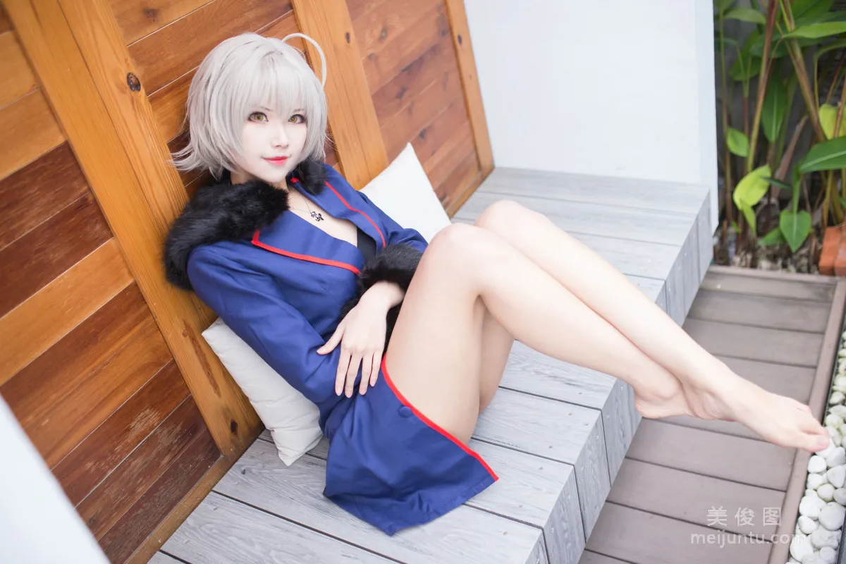 [Cosplay] Xuan KaYa - Black Jeanne Black Alter Lingerie photo 66