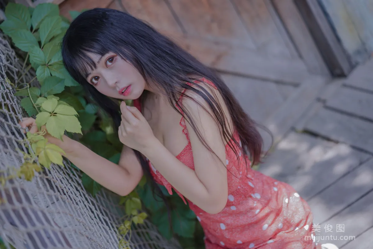 [Cosplay] Big-Eyed Cute Girl Heimaomao OvO - Strawberry photo 15