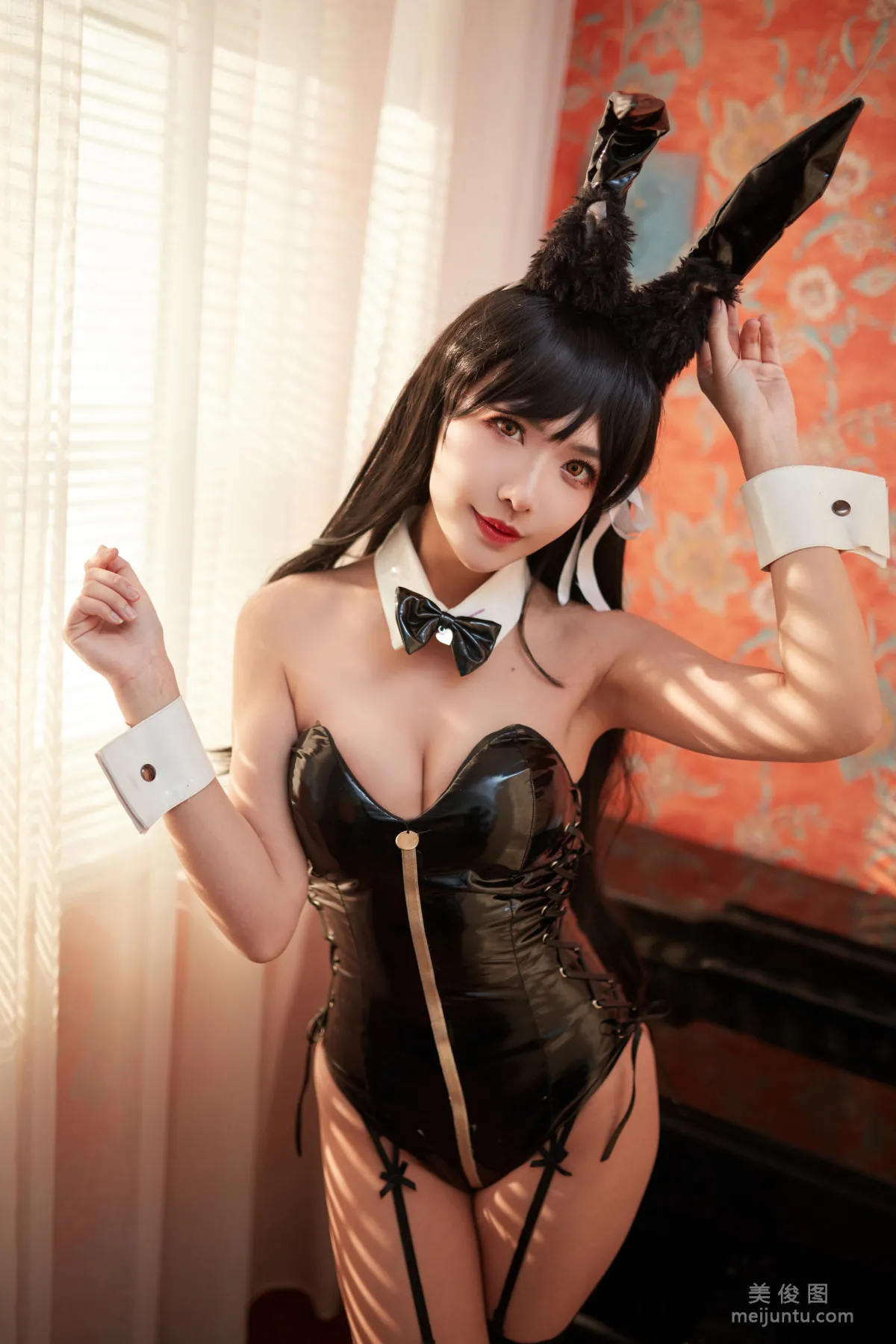 [Cosplay] Yuansha Ximiao Miaomiao, Atago Bunny Girl photo 16