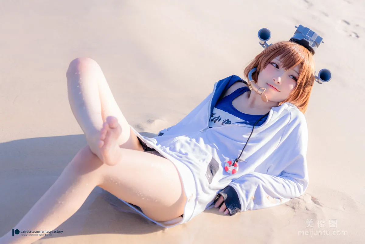 [Cosplay] Xiao Ding, Fantasy Factory - Maid, JK, School Swimsuit photo 13