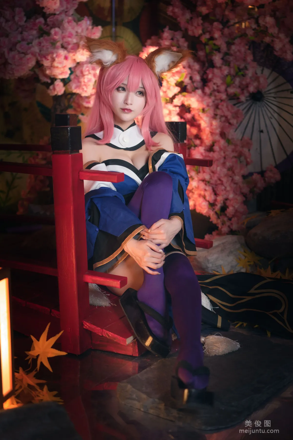 [Cosplay] Anime Blogger Tieban Shaogui Wu w - Tamamo no Mae Original Skin photo 22