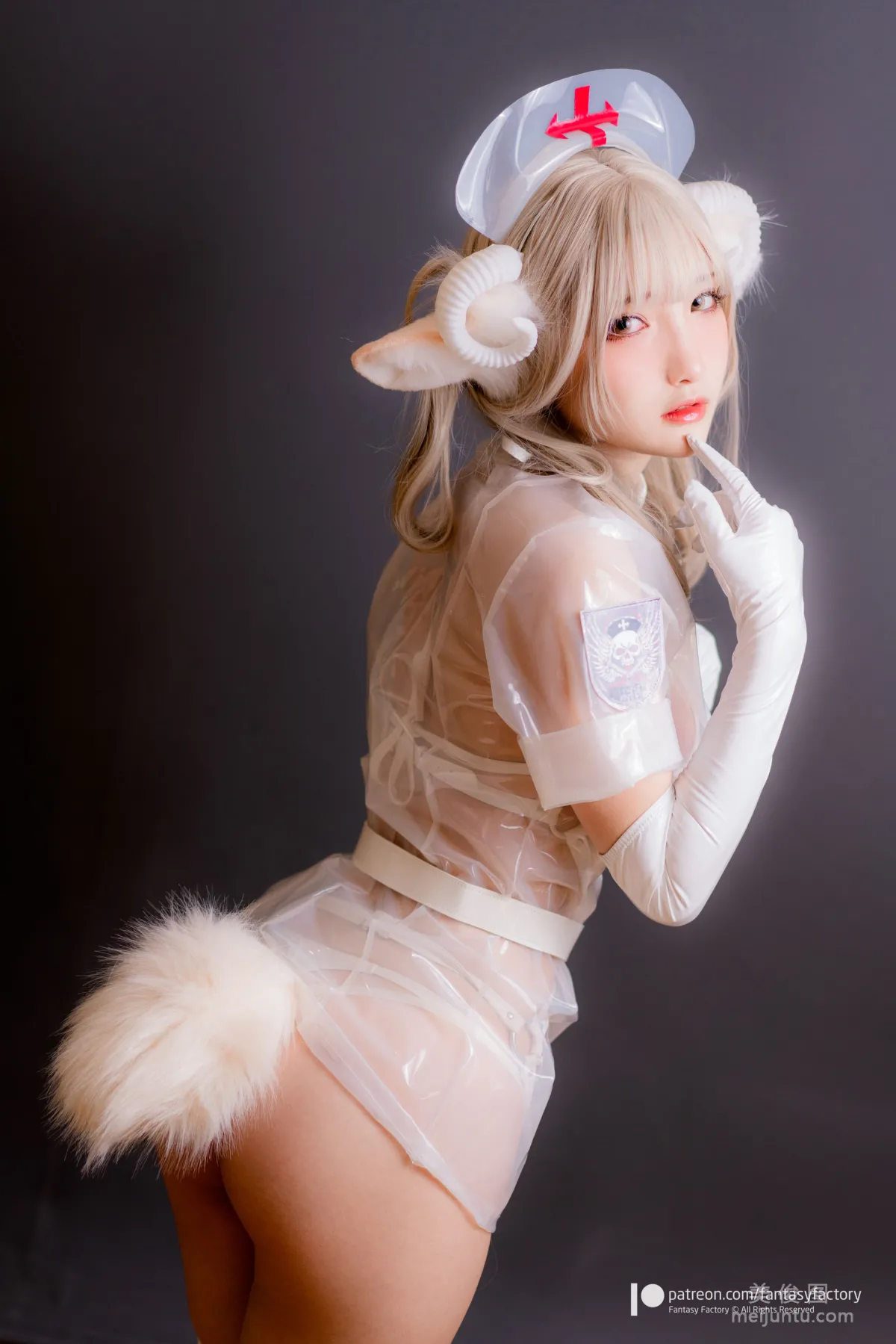 [Cosplay] Xiao Ding, Fantasy Factory, Nurse and School Swimsuit photo 78