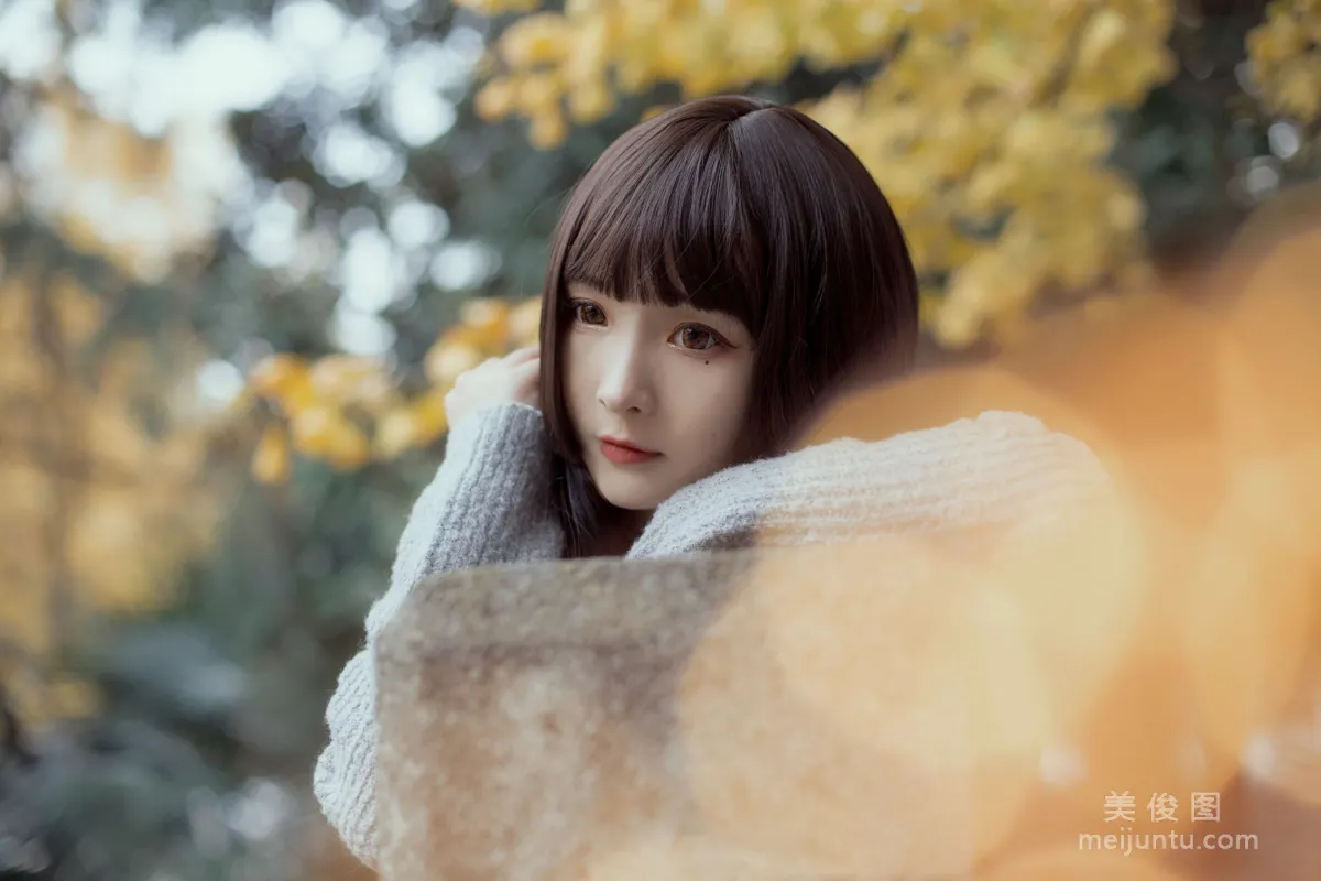 [Cosplay Photo] Guchuan kagura - Under the Ginkgo Tree photo 10