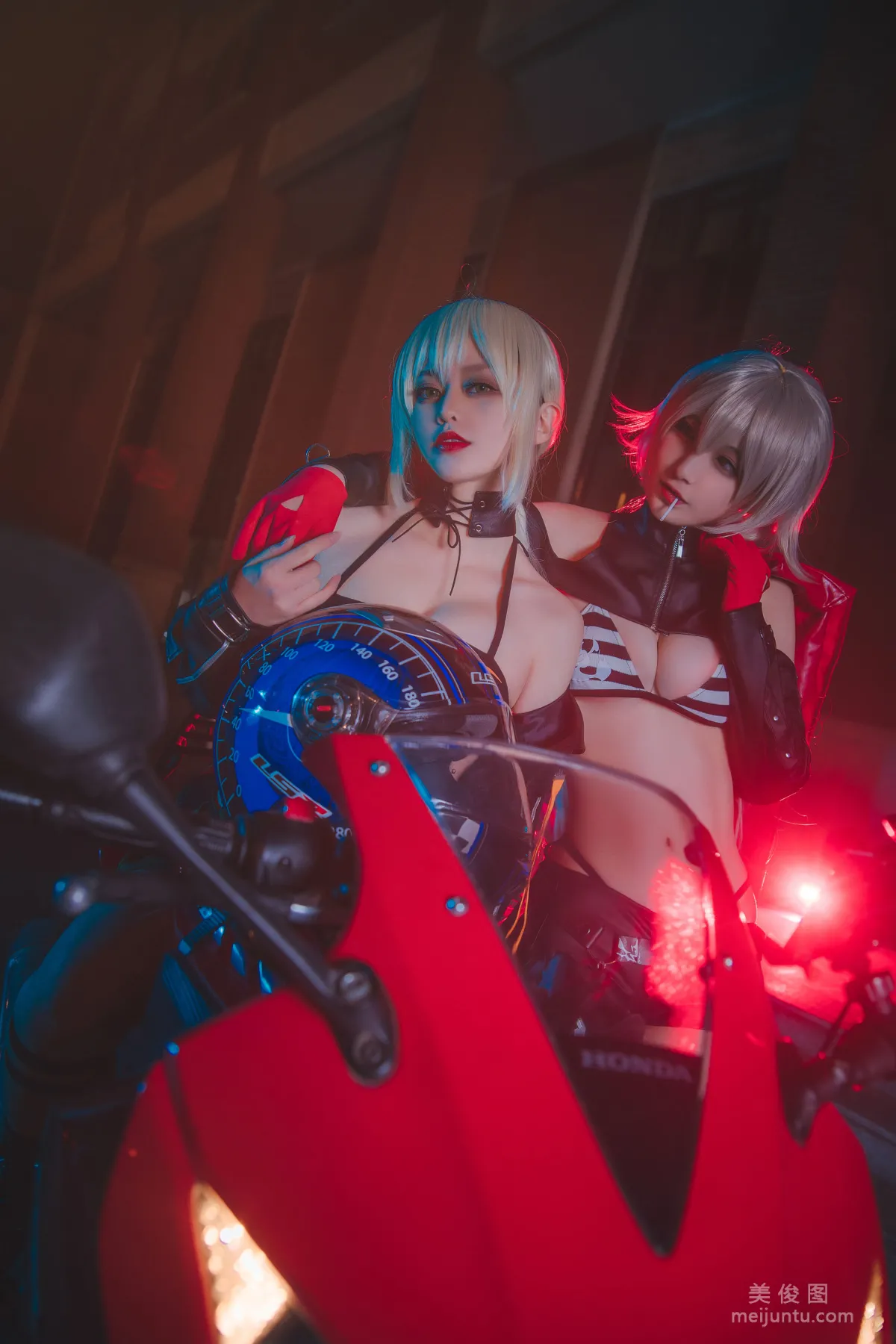 [Cosplay] Tieban Shaogui Wu w - Zhongshan Pier Black Jeanne and Black Saber Duo photo 19