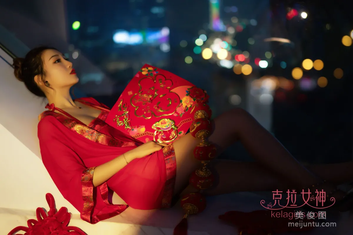 [克拉女神Kelagirls] 舒彤&amp;璇子 - 春宵一夜 寫真集 22