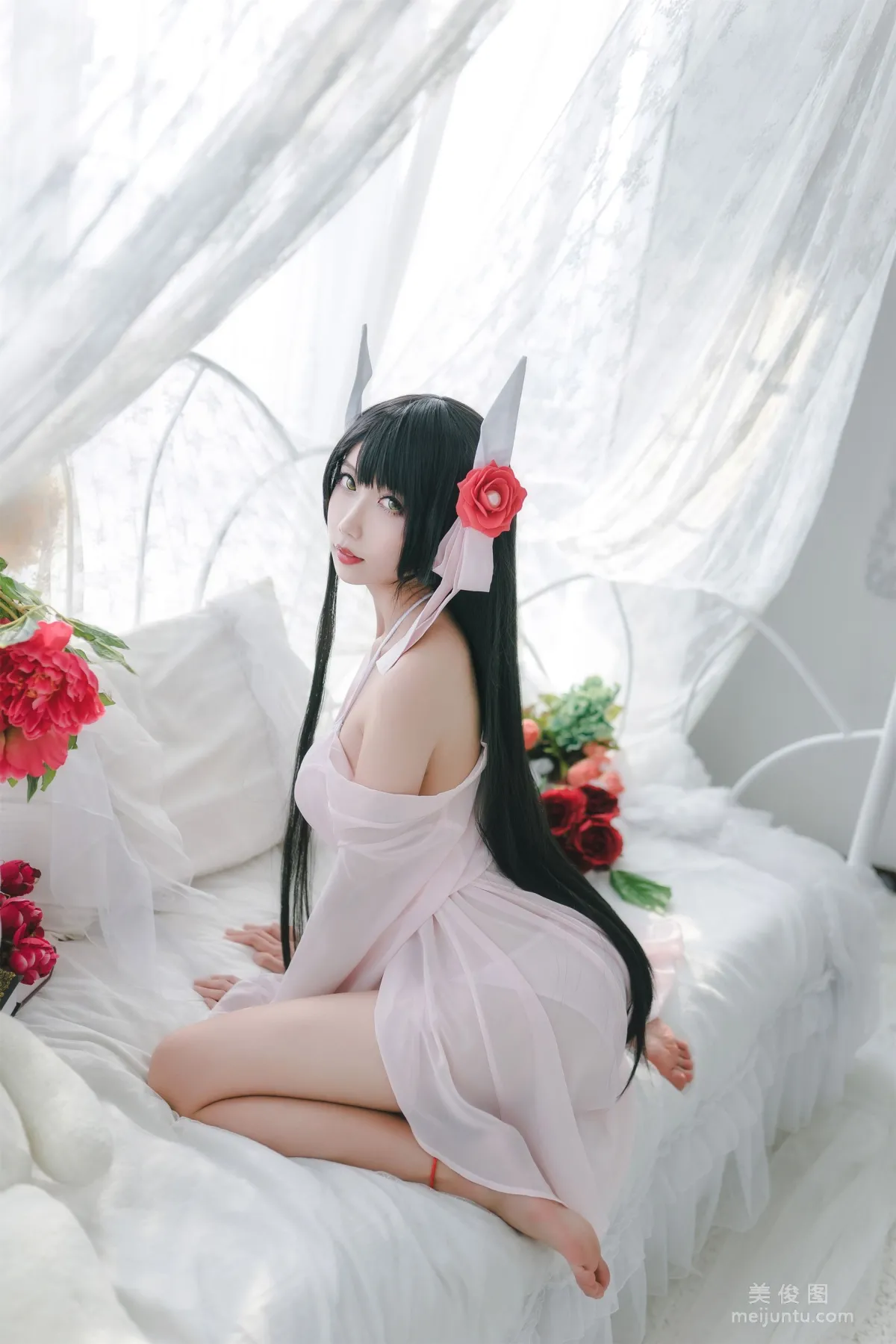 [Cosplay] Mishi Renxing QUQ, Sturgeon (Hiei) Moonlight Cruise Photo Set photo 15