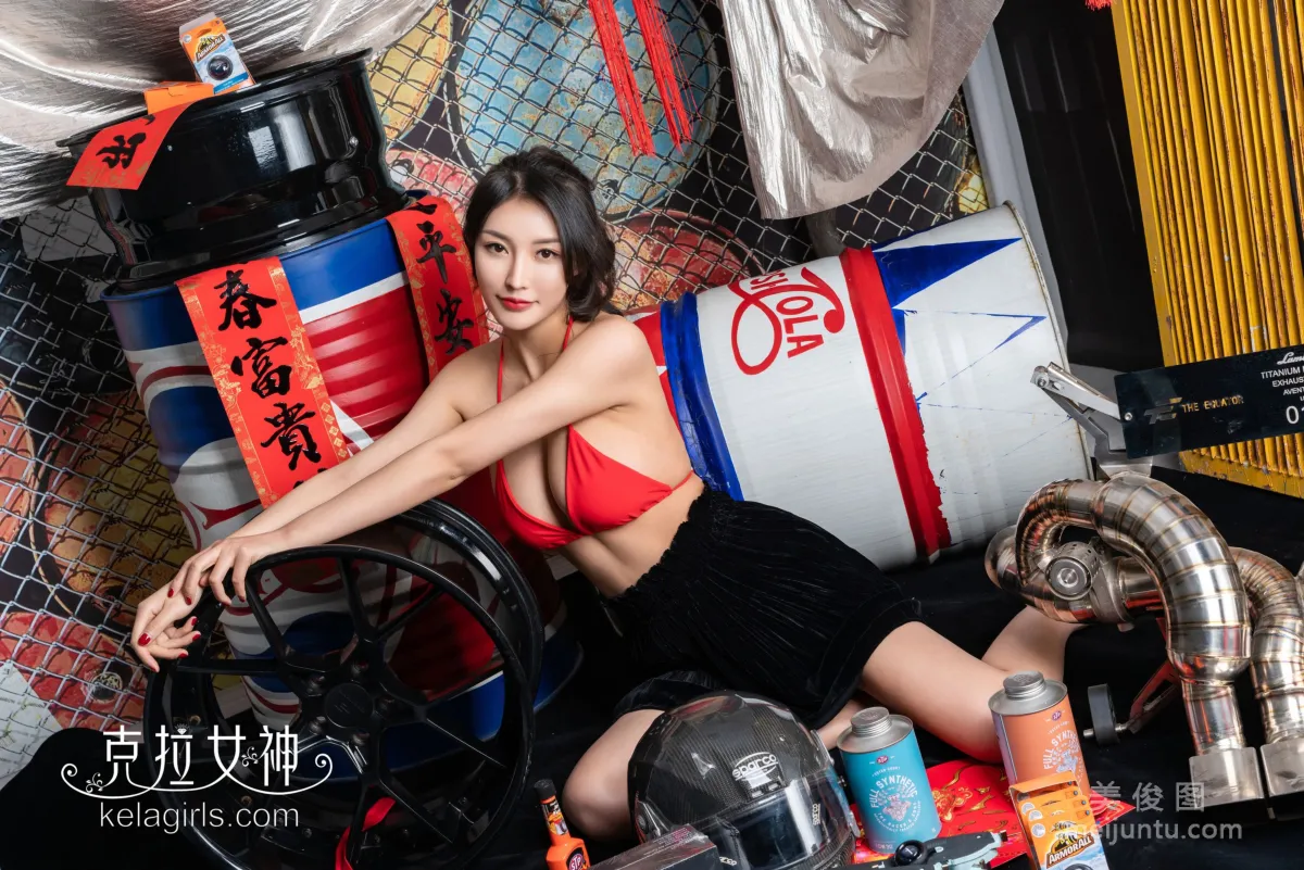 [克拉女神Kelagirls] 舒彤&amp;璇子 - 鴻運當頭 寫真集 15