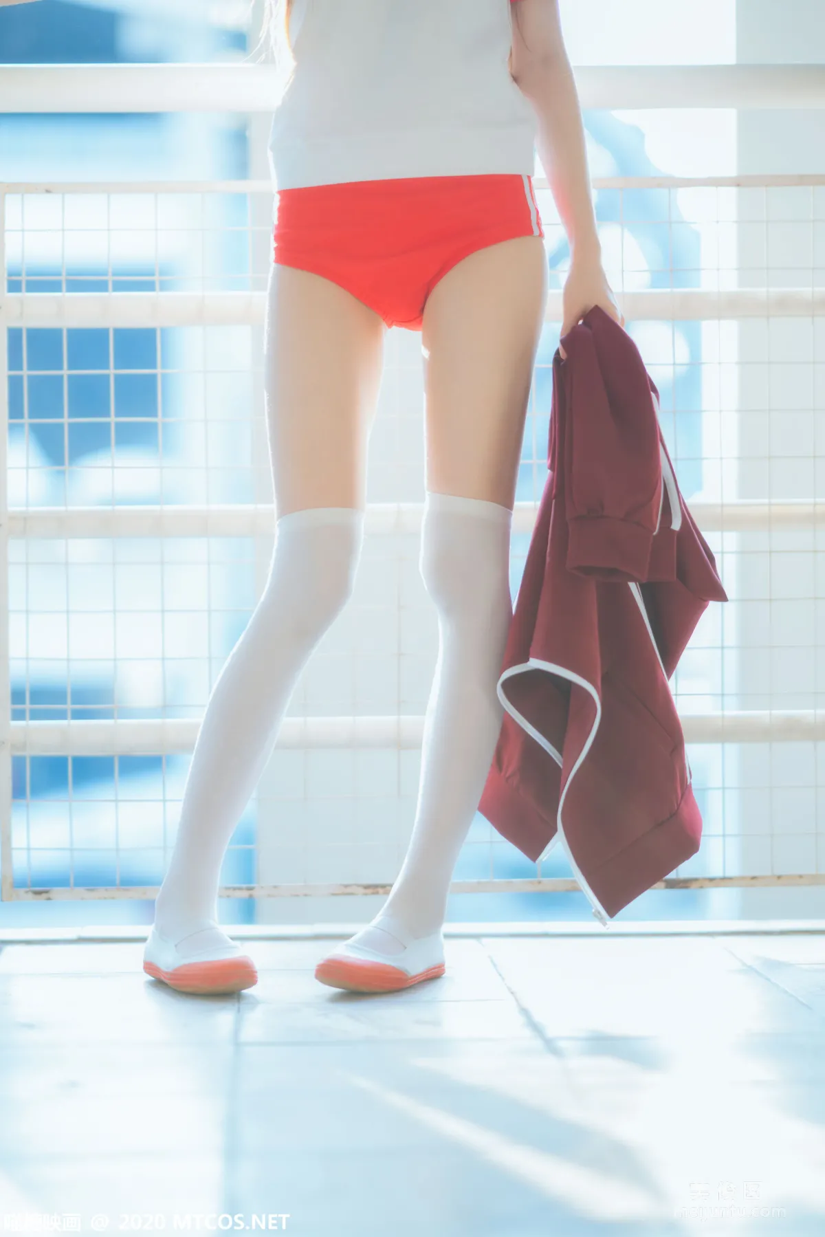 [喵糖映画] VOL.308 红色体操服 写真集33