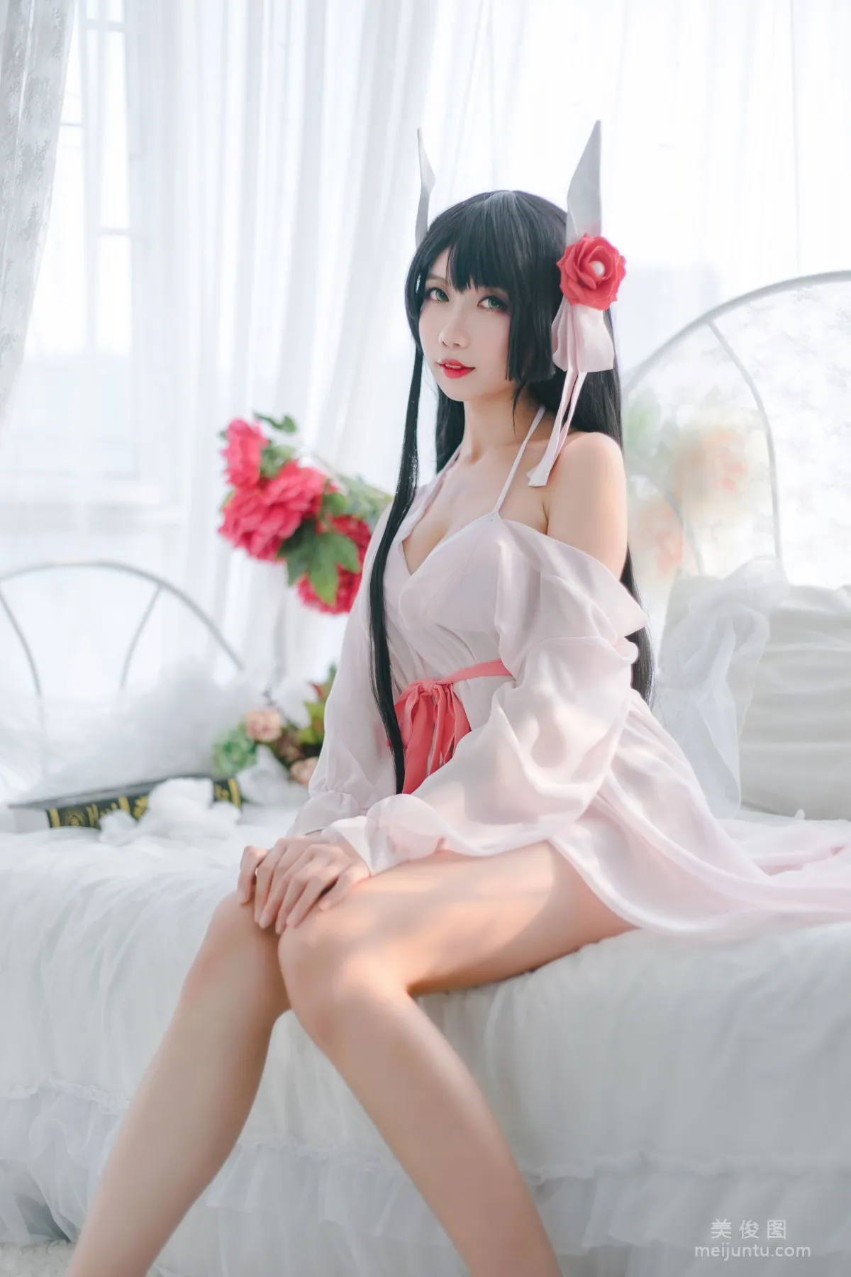 [Cosplay] Mishi Renxing QUQ, Sturgeon (Hiei) Moonlight Cruise Photo Set photo 21