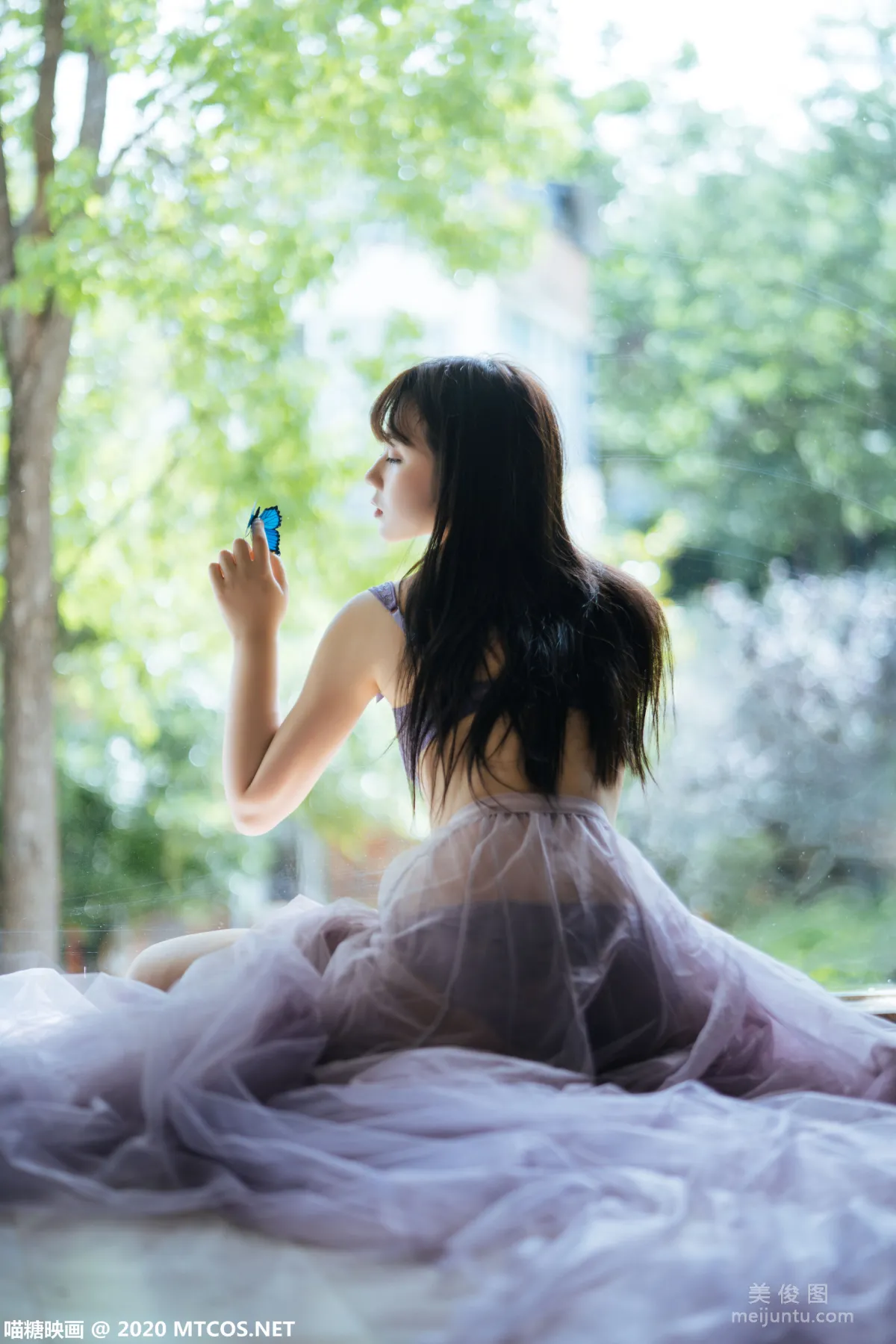 [喵糖映画] VOL.309 蓝蝶静夏 写真集13