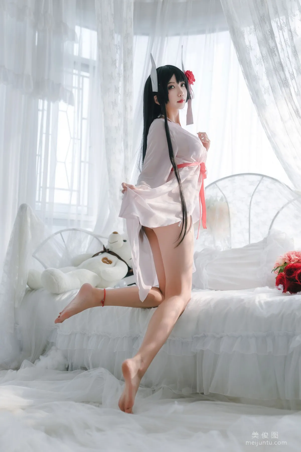 [Cosplay] Mishi Renxing QUQ, Sturgeon (Hiei) Moonlight Cruise Photo Set photo 10