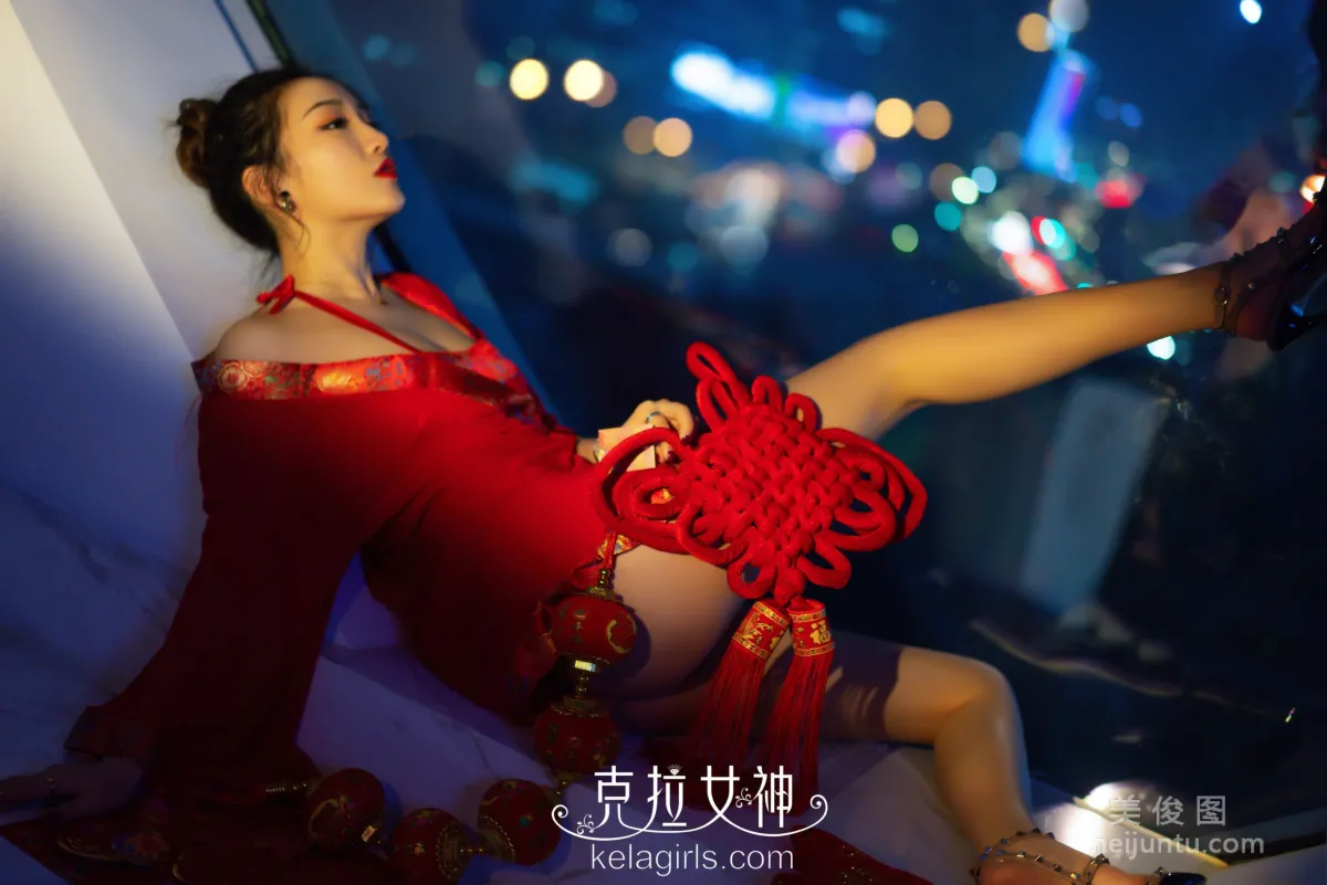 [克拉女神Kelagirls] 舒彤&amp;璇子 - 春宵一夜 寫真集 28