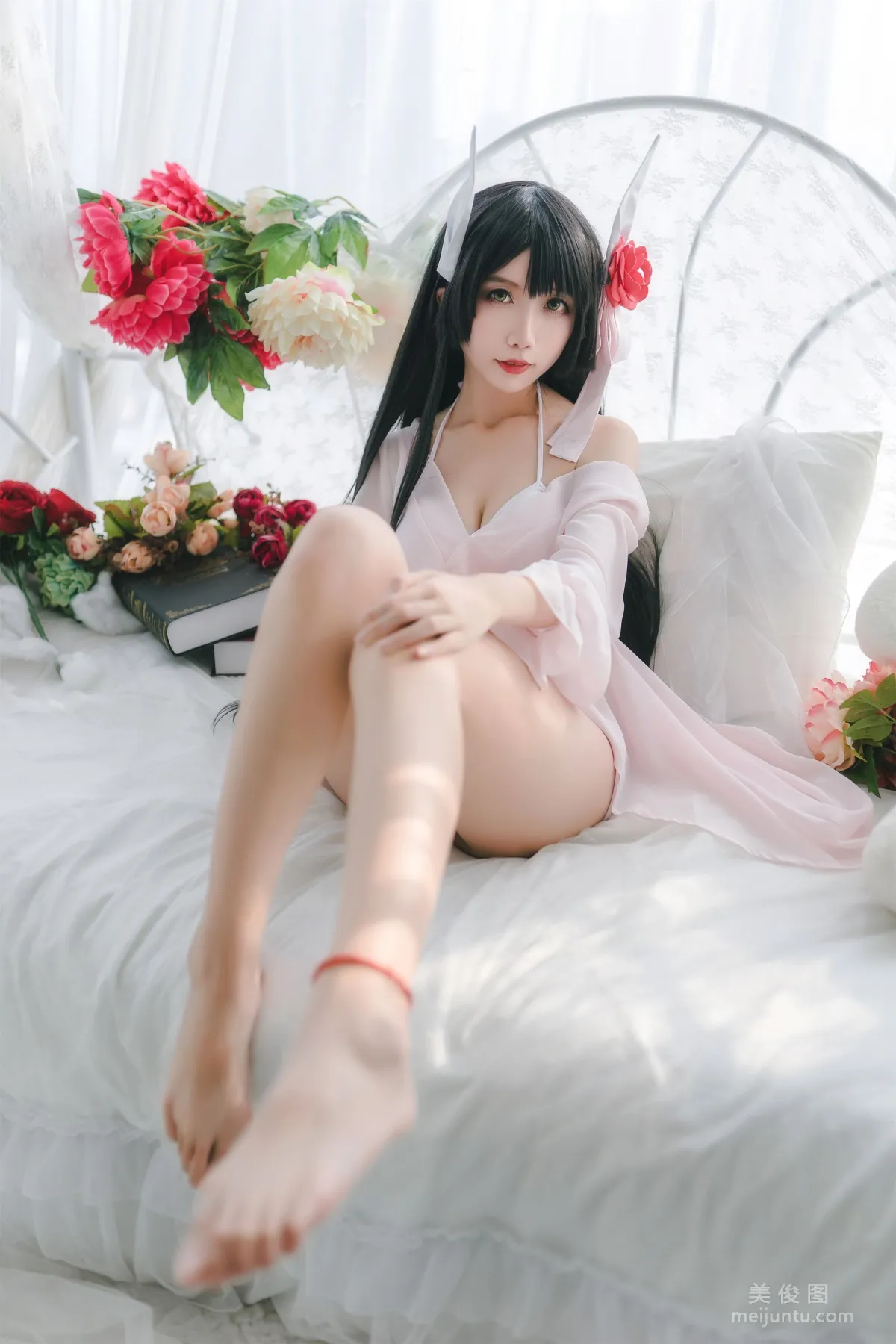 [Cosplay] Mishi Renxing QUQ, Sturgeon (Hiei) Moonlight Cruise Photo Set photo 16