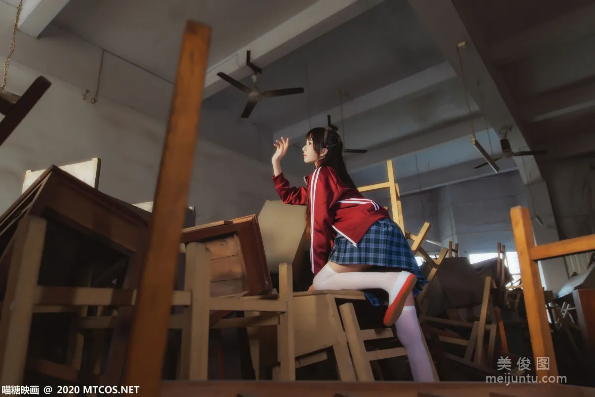 [喵糖映画] VOL.304 废弃教室 写真集7