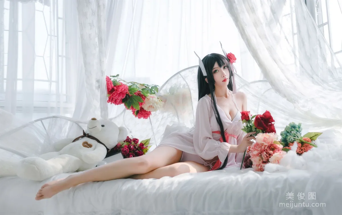 [Cosplay] Mishi Renxing QUQ, Sturgeon (Hiei) Moonlight Cruise Photo Set photo 5