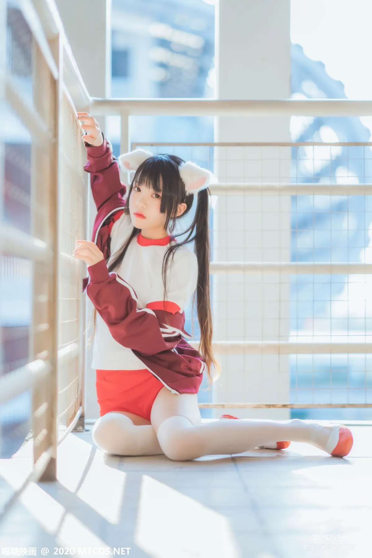 [喵糖映畫] VOL.308 紅色體操服 寫真集 8