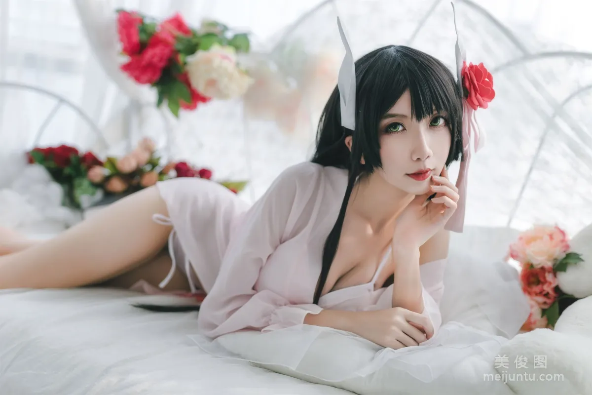 [Cosplay] Mishi Renxing QUQ, Sturgeon (Hiei) Moonlight Cruise Photo Set photo 17