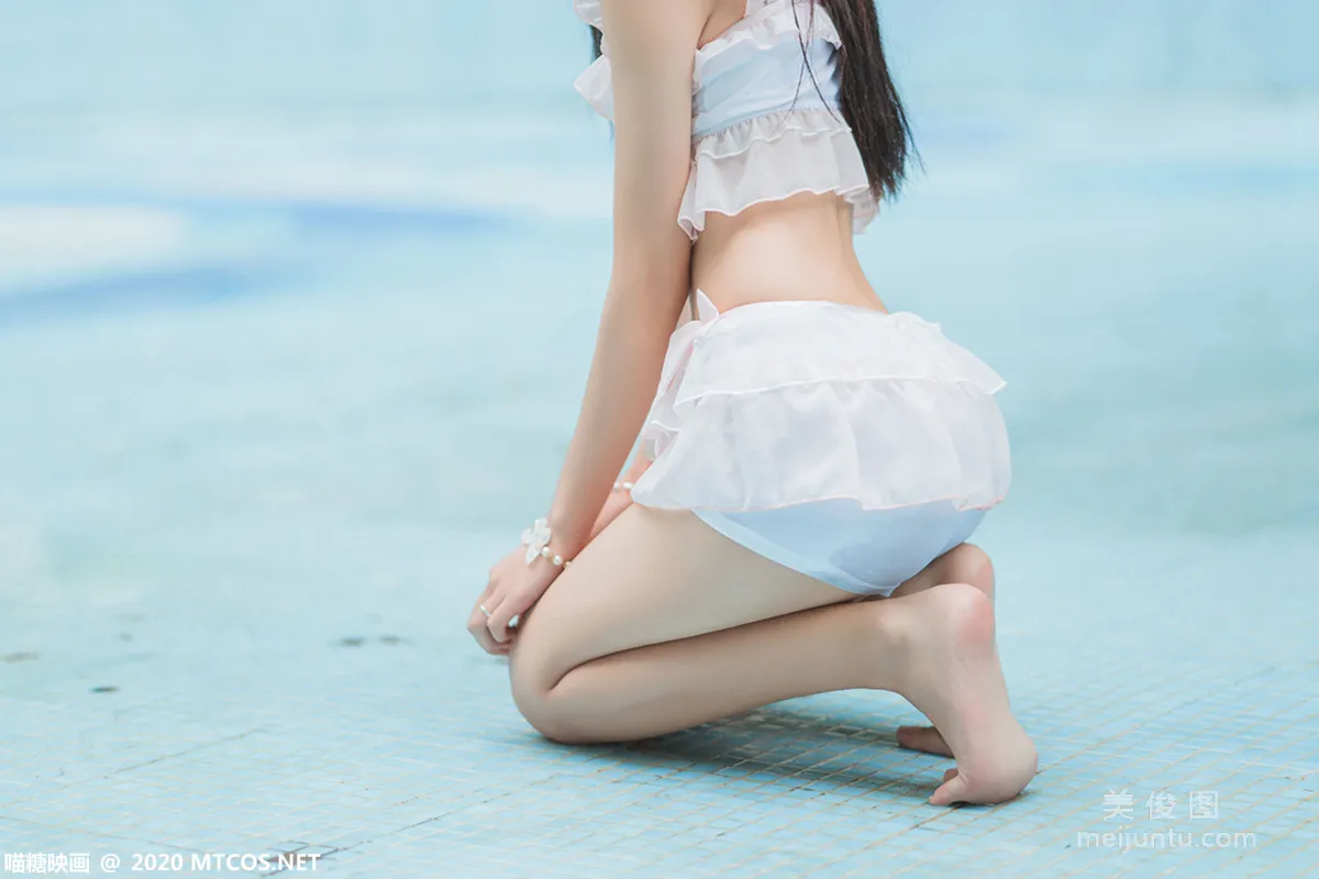 [喵糖映画] VOL.312 泳池萌妹 写真集34